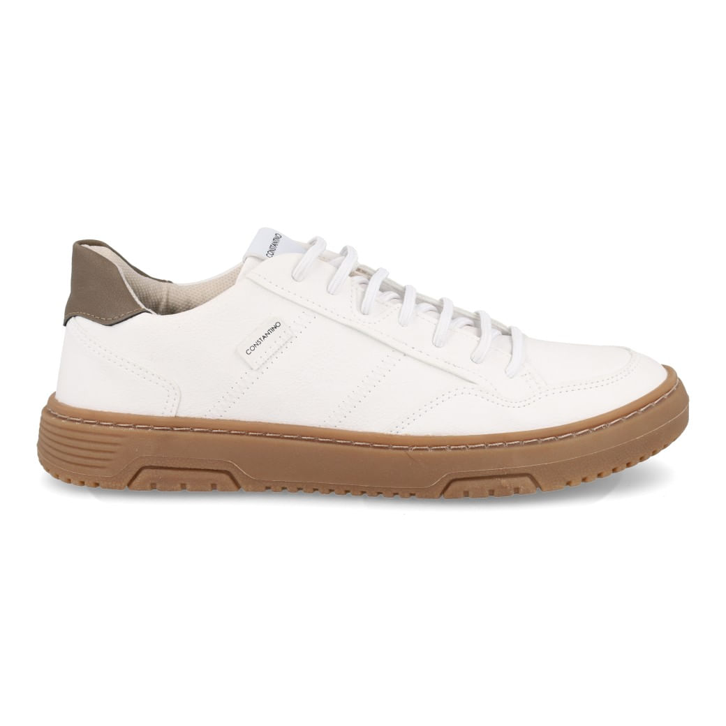 Constantino Tenis Casual 114 CON STR 2510303-126 Branco Couro_3_999999992536258_